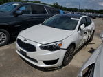 2014 Kia Cadenza Premium White vin: KNALN4D78E5135277