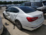 2014 Kia Cadenza Premium White vin: KNALN4D78E5135277