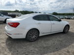 2014 Kia Cadenza Premium White vin: KNALN4D78E5135277