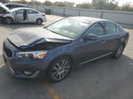 2014 Kia Cadenza Premium Blue vin: KNALN4D78E5136297