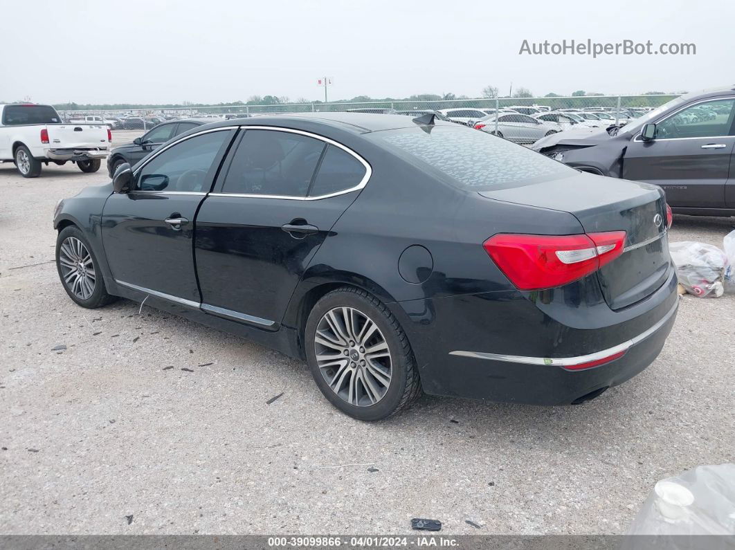 2014 Kia Cadenza Premium Black vin: KNALN4D78E5136977