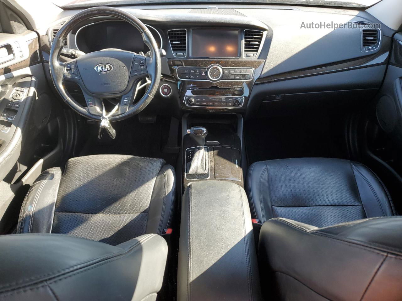 2014 Kia Cadenza Premium Серый vin: KNALN4D78E5149065