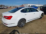 2014 Kia Cadenza Premium White vin: KNALN4D78E5153701