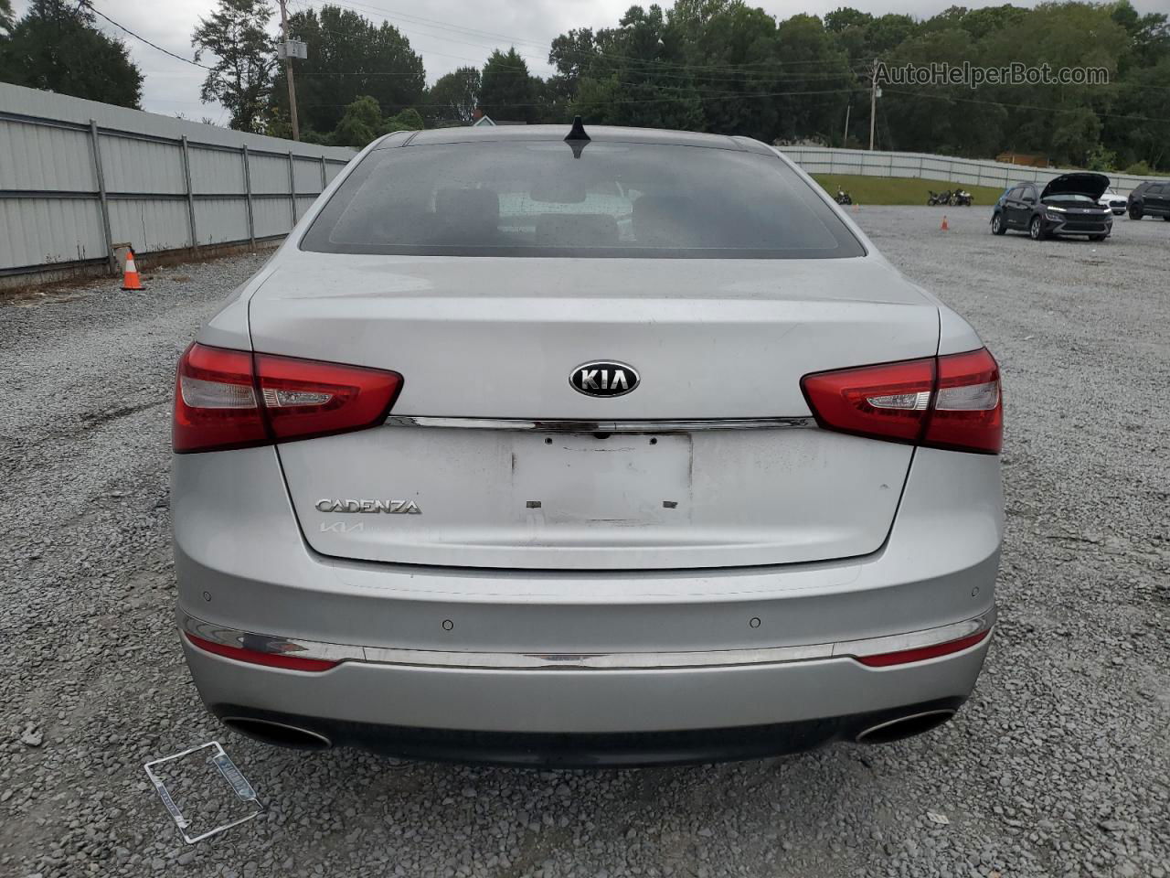 2016 Kia Cadenza Luxury Silver vin: KNALN4D78G5214371