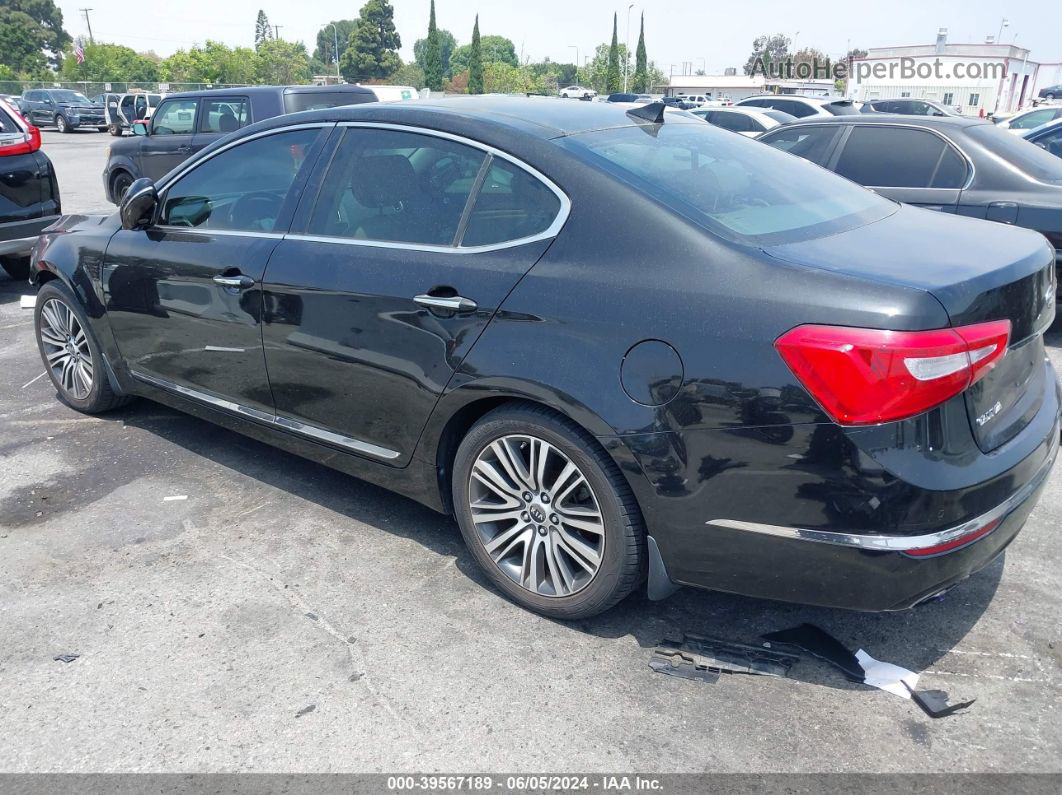 2014 Kia Cadenza Premium Black vin: KNALN4D79E5130637