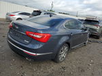 2014 Kia Cadenza Premium Blue vin: KNALN4D79E5145462