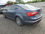 2014 Kia Cadenza Premium Blue vin: KNALN4D79E5145462