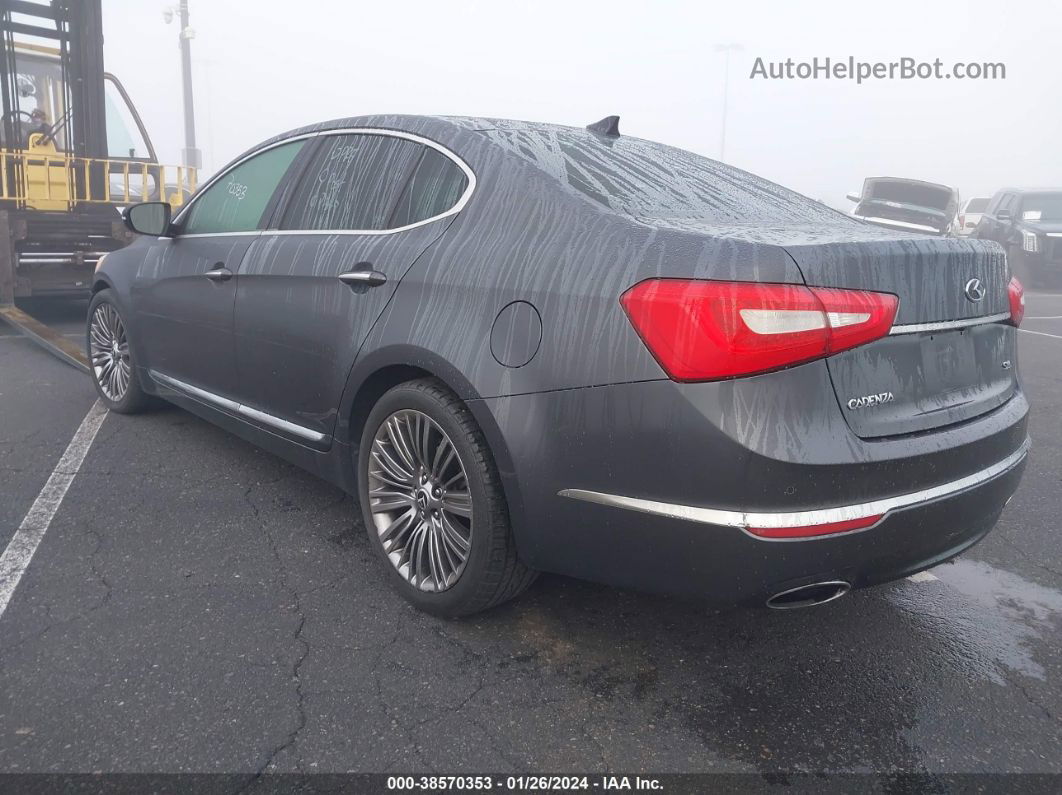 2014 Kia Cadenza Limited Silver vin: KNALN4D79E5145669