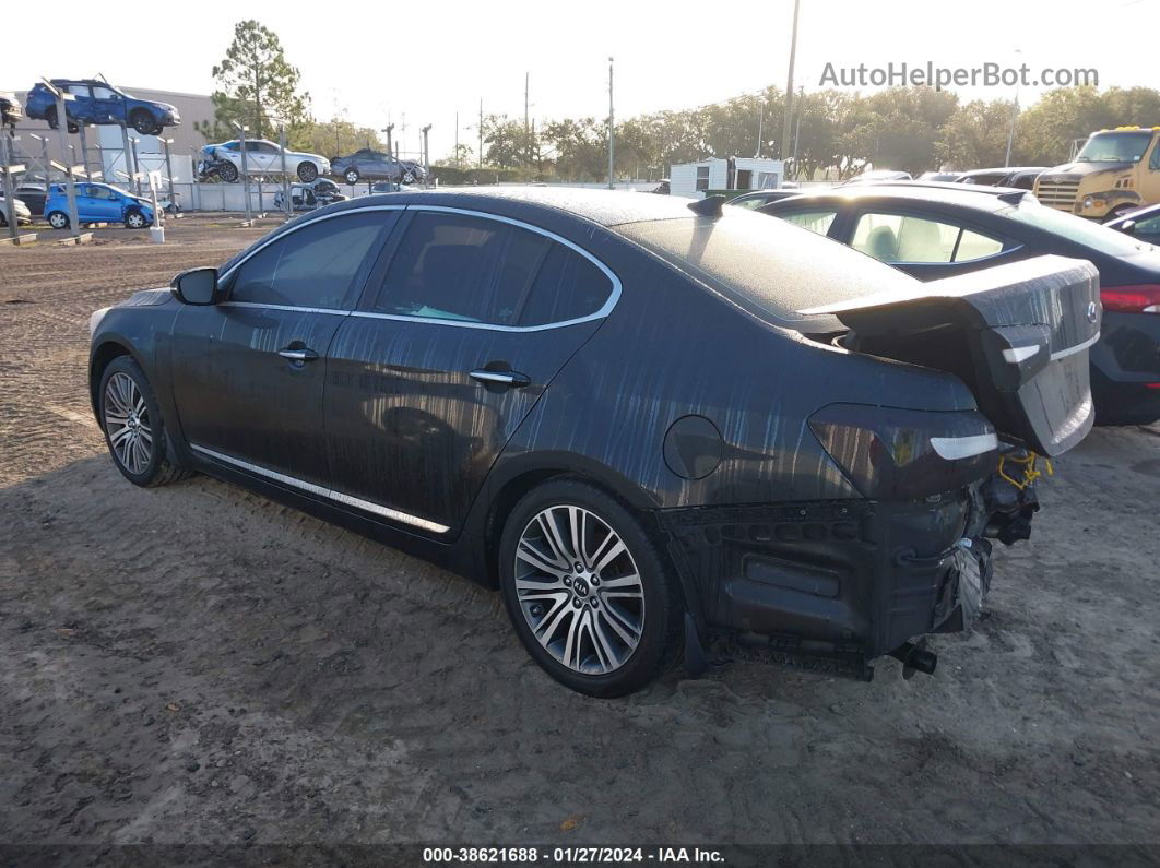 2014 Kia Cadenza Premium Черный vin: KNALN4D79E5151729