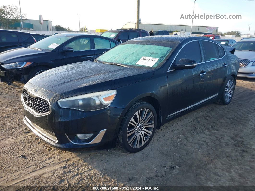 2014 Kia Cadenza Premium Black vin: KNALN4D79E5151729