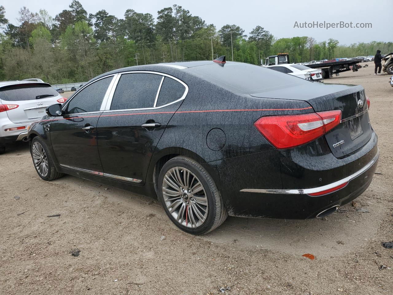 2016 Kia Cadenza Luxury Black vin: KNALN4D79G5213424