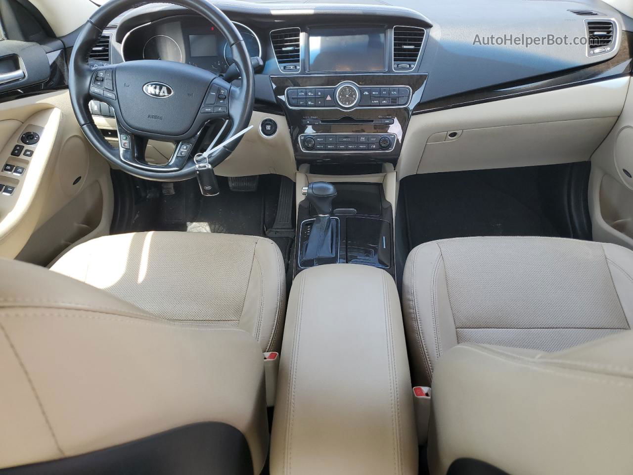 2016 Kia Cadenza Luxury Белый vin: KNALN4D79G5215271