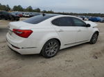 2016 Kia Cadenza Luxury White vin: KNALN4D79G5221460