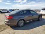 2014 Kia Cadenza Premium Brown vin: KNALN4D7XE5123261