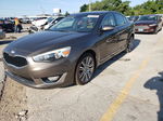 2014 Kia Cadenza Premium Желто-коричневый vin: KNALN4D7XE5129951