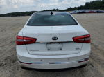 2014 Kia Cadenza Premium White vin: KNALN4D7XE5142151