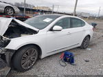 2014 Kia Cadenza Limited White vin: KNALN4D7XE5155918