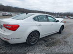 2014 Kia Cadenza Limited White vin: KNALN4D7XE5155918