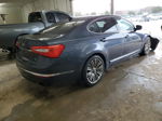 2014 Kia Cadenza Premium Blue vin: KNALN4D7XE5157622