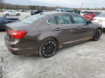 2014 Kia Cadenza Premium Brown vin: KNALN4D7XE5165655