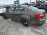 2014 Kia Cadenza Premium Brown vin: KNALN4D7XE5165655