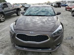 2014 Kia Cadenza Premium Brown vin: KNALN4D7XE5165655