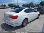 2014 Kia Cadenza Premium White vin: KNALN4D7XE5166319