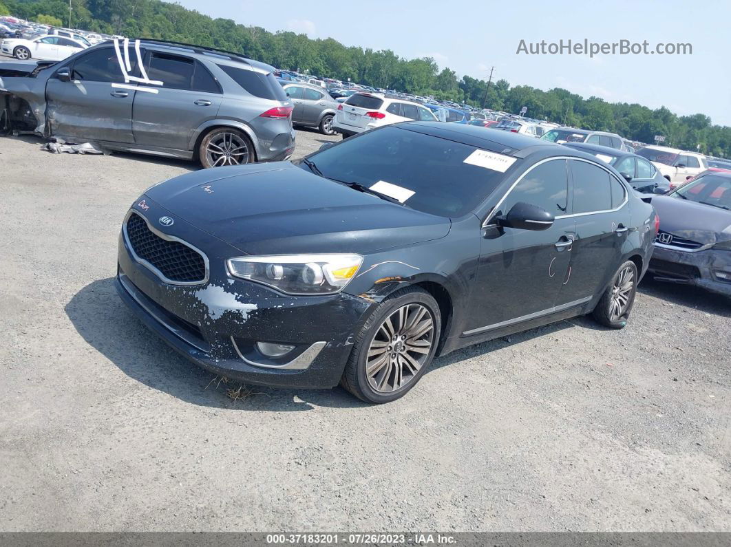 2016 Kia Cadenza Premium Black vin: KNALN4D7XG5211374