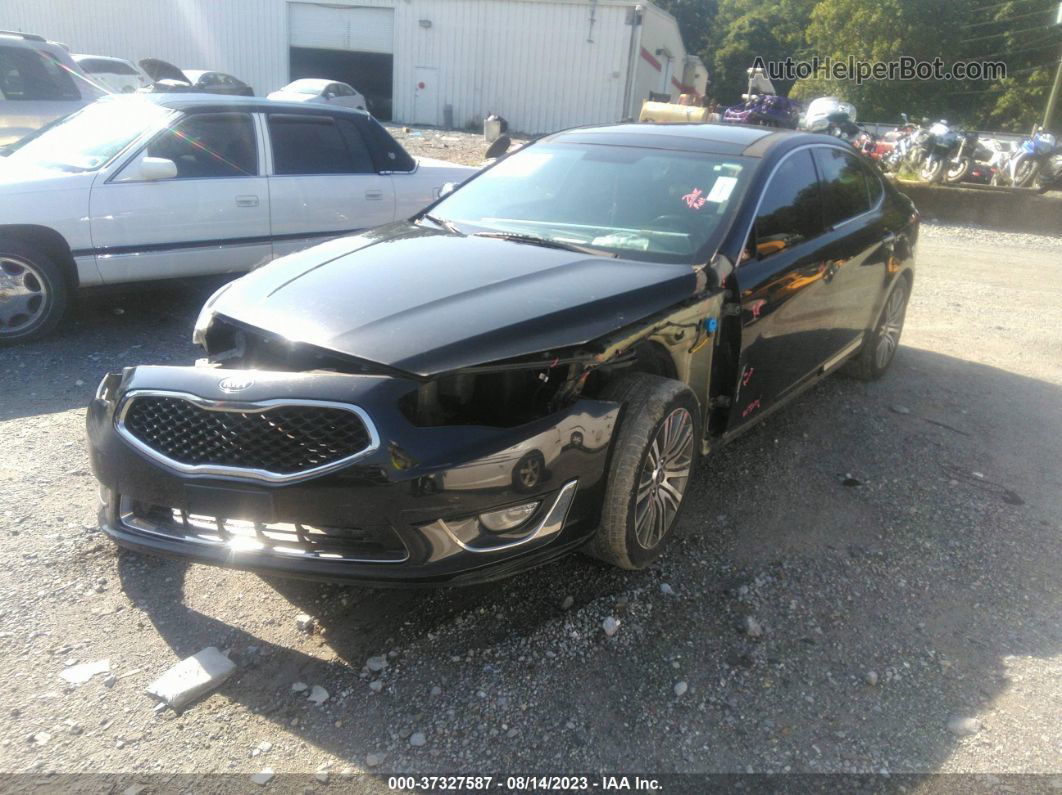 2016 Kia Cadenza Premium Black vin: KNALN4D7XG5214405