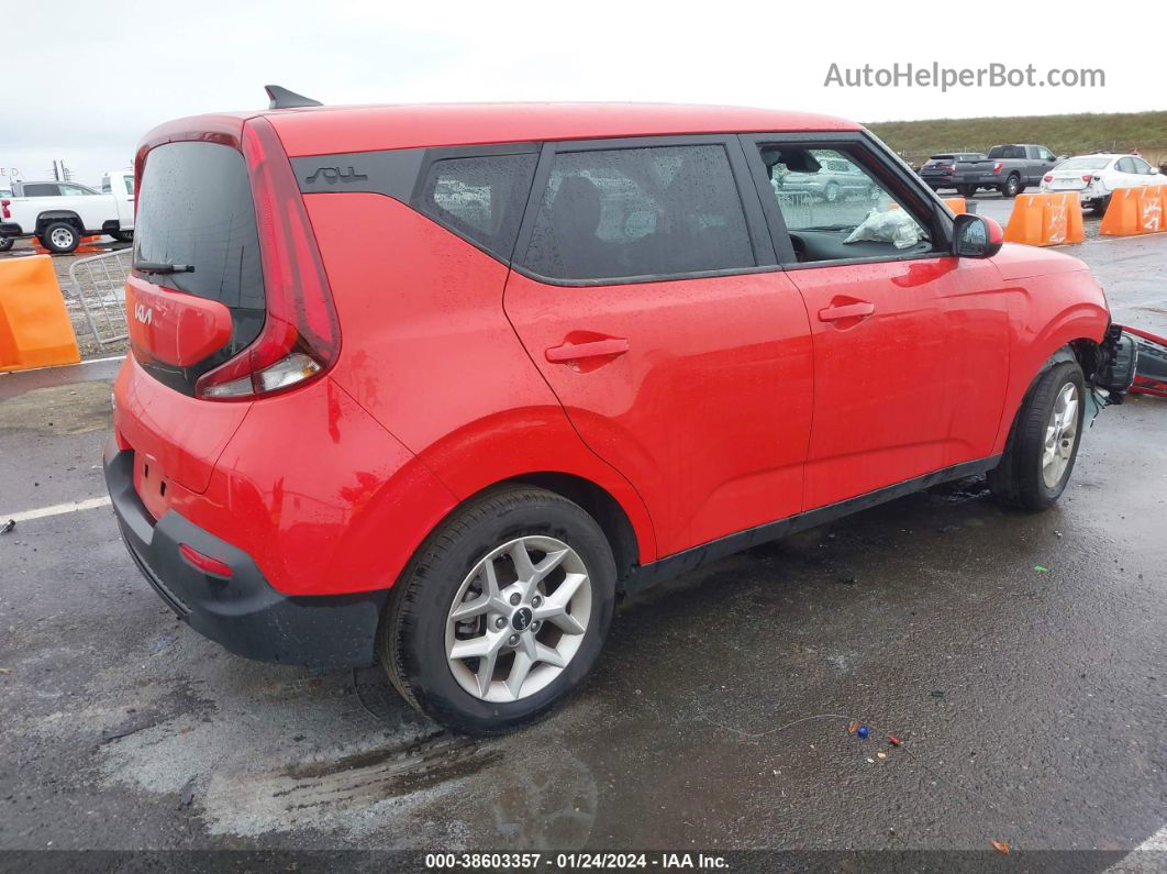 2022 Kia Soul Lx Red vin: KNDJ23AU0N7156149