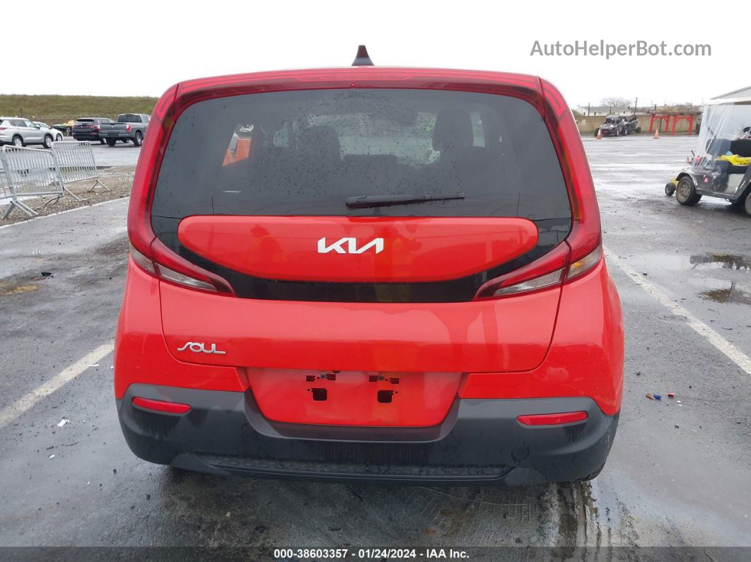 2022 Kia Soul Lx Red vin: KNDJ23AU0N7156149