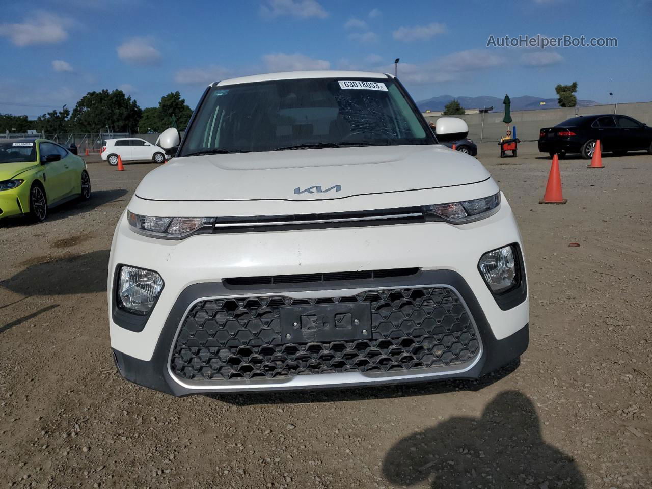 2022 Kia Soul Lx White vin: KNDJ23AU0N7159651