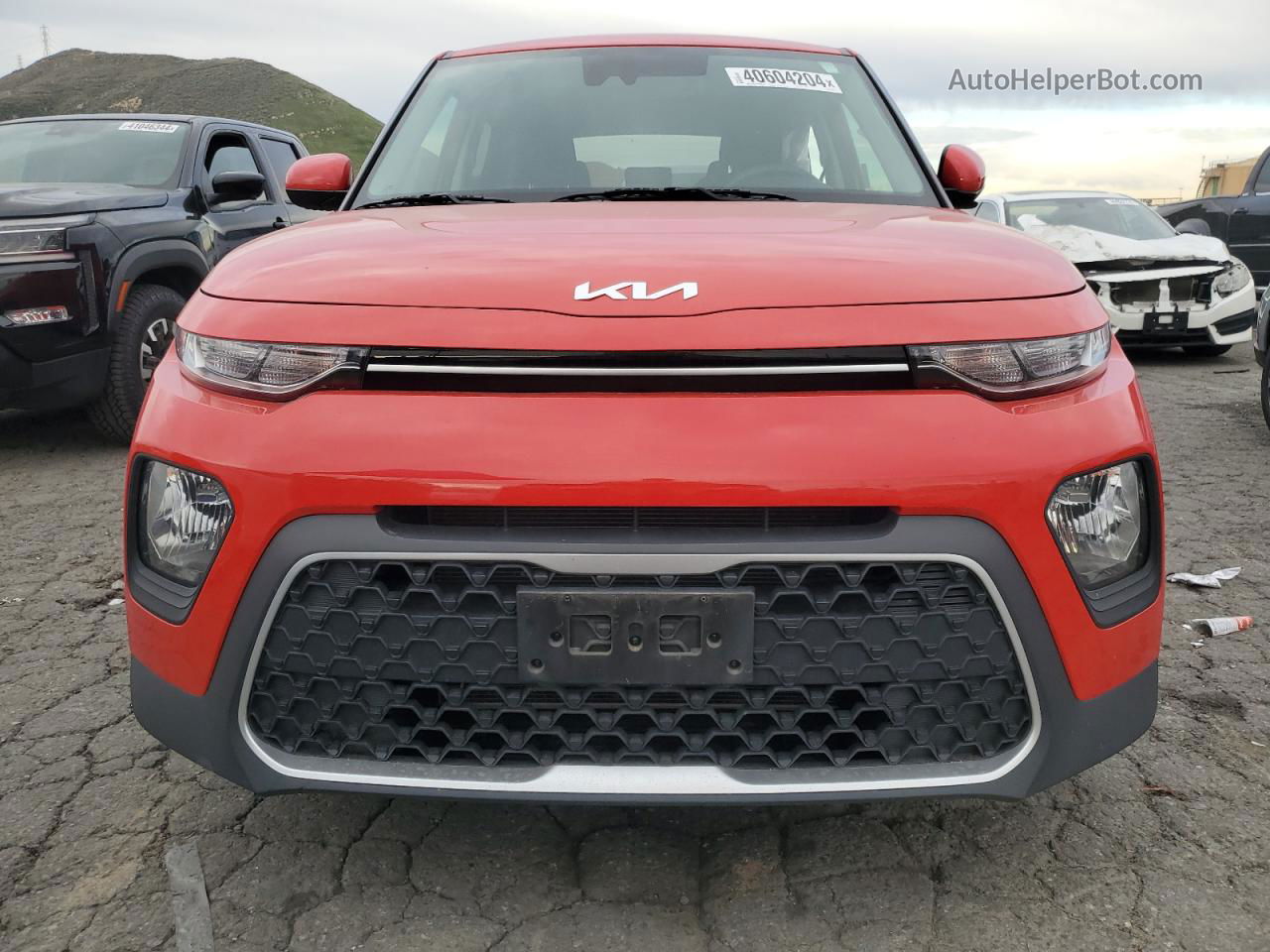 2022 Kia Soul Lx Red vin: KNDJ23AU0N7184016