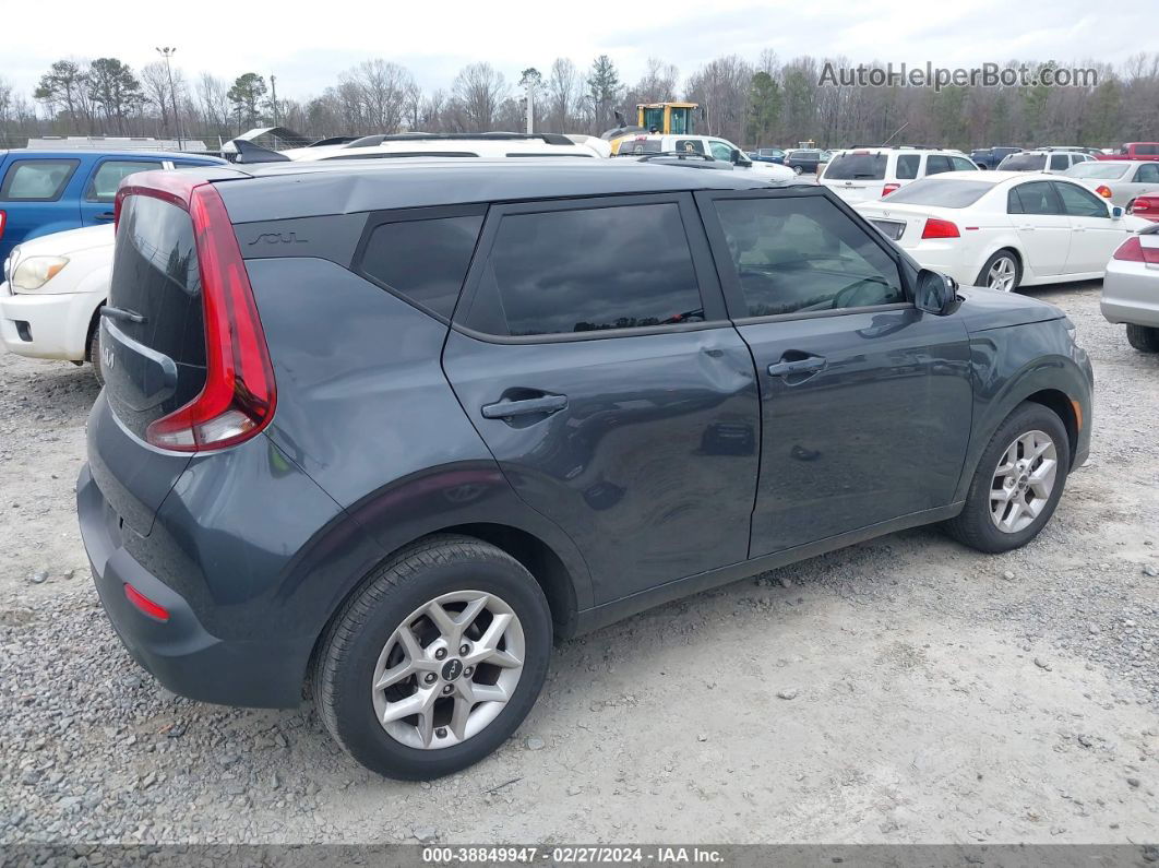 2022 Kia Soul S Gray vin: KNDJ23AU0N7802919