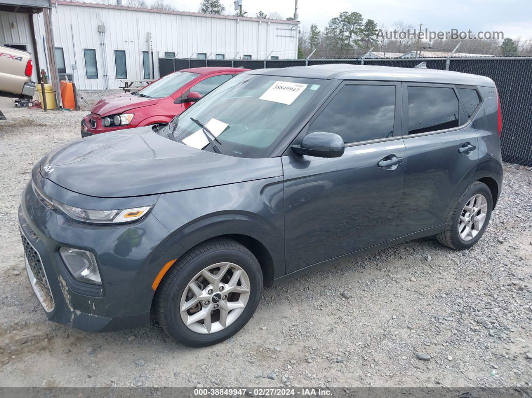 2022 Kia Soul S Gray vin: KNDJ23AU0N7802919