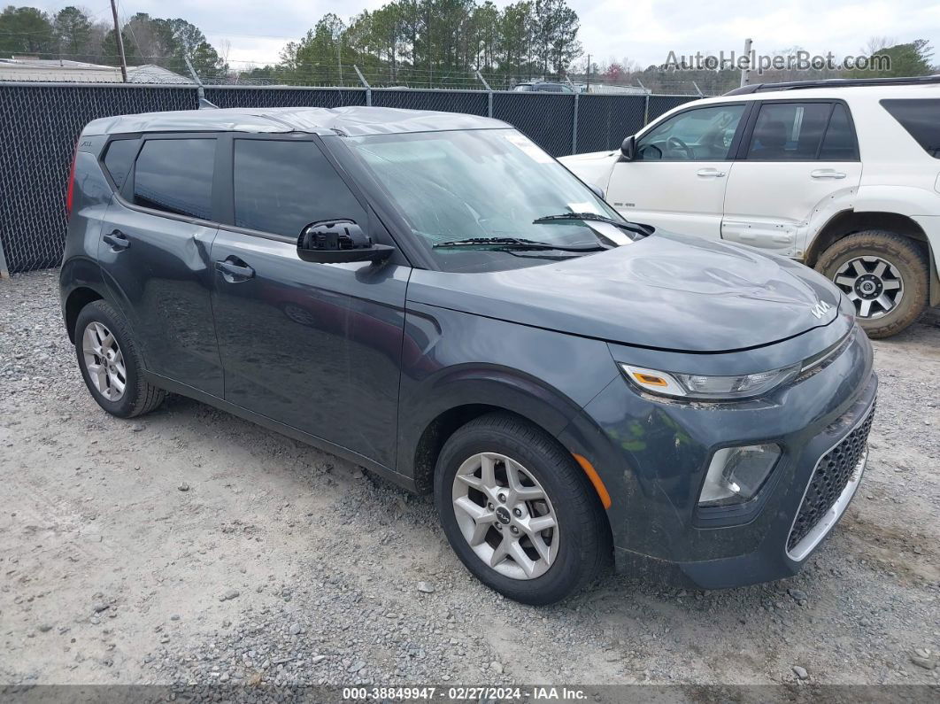 2022 Kia Soul S Gray vin: KNDJ23AU0N7802919