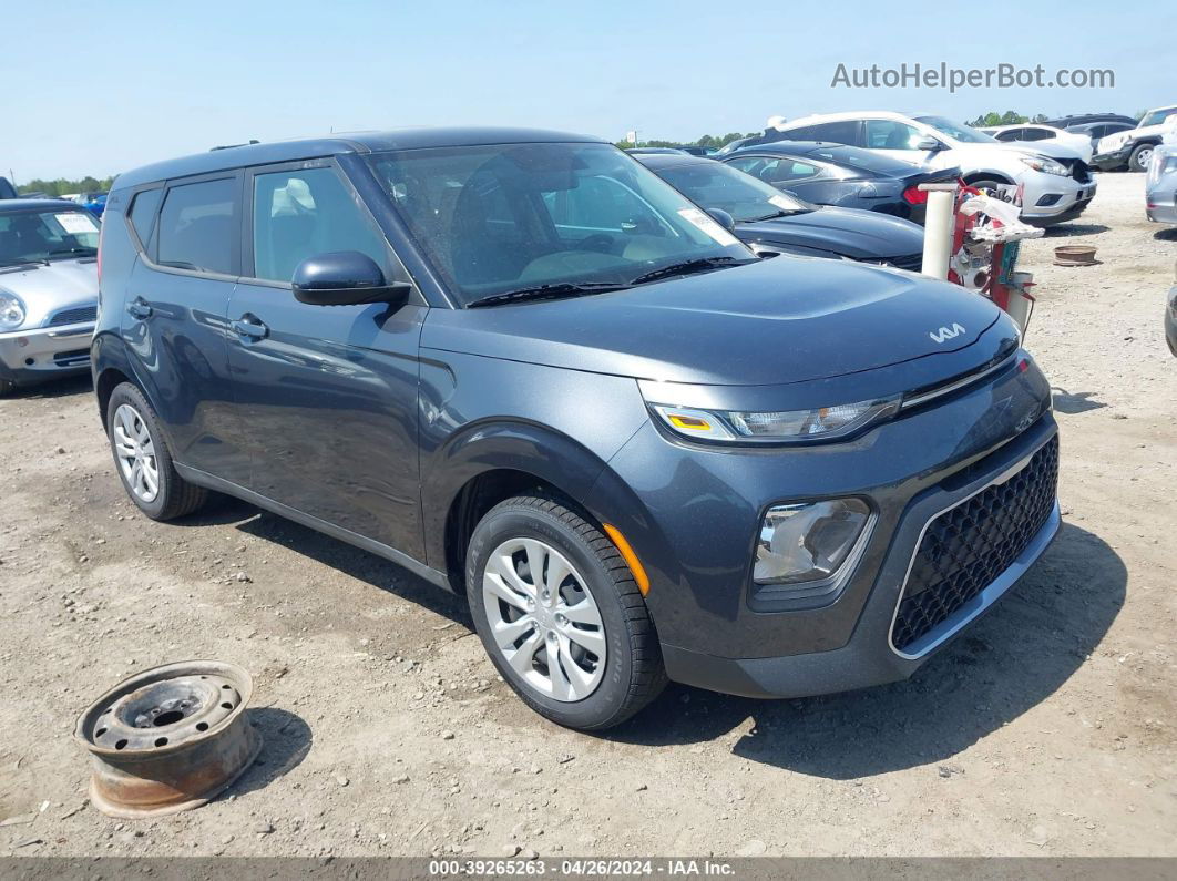 2022 Kia Soul Lx Gray vin: KNDJ23AU0N7822118