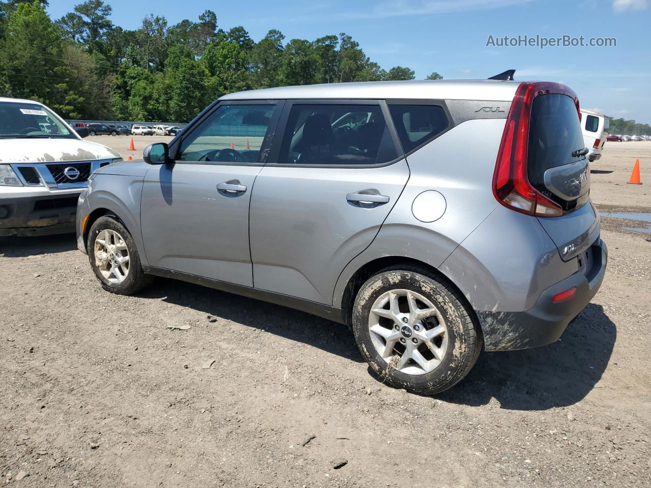 2022 Kia Soul Lx Silver vin: KNDJ23AU0N7833989