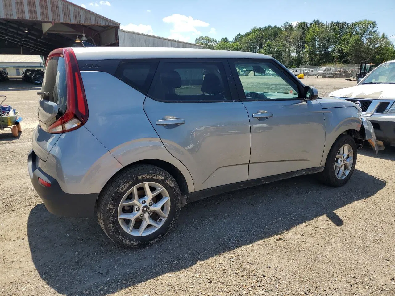 2022 Kia Soul Lx Silver vin: KNDJ23AU0N7833989