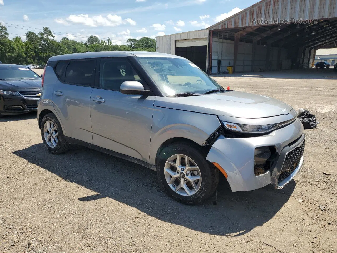 2022 Kia Soul Lx Silver vin: KNDJ23AU0N7833989