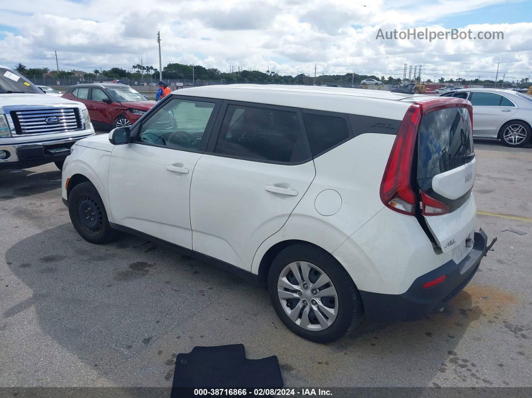 2022 Kia Soul Lx White vin: KNDJ23AU1N7150280