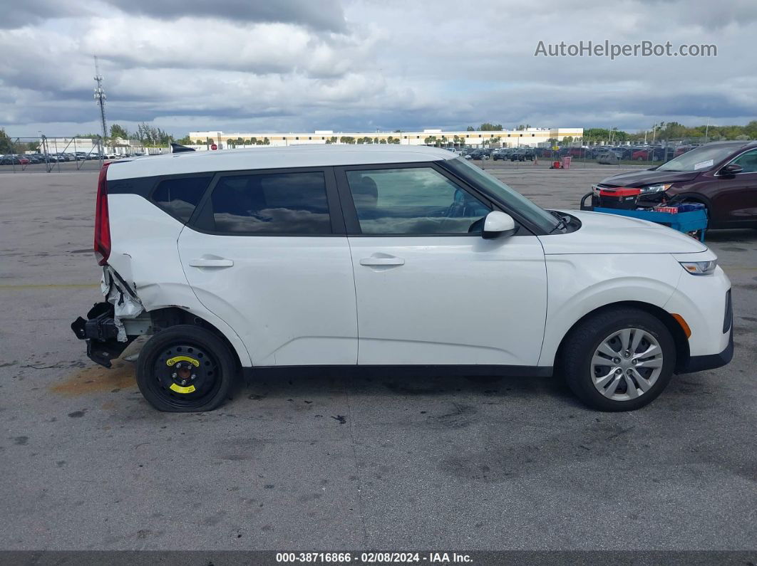 2022 Kia Soul Lx White vin: KNDJ23AU1N7150280