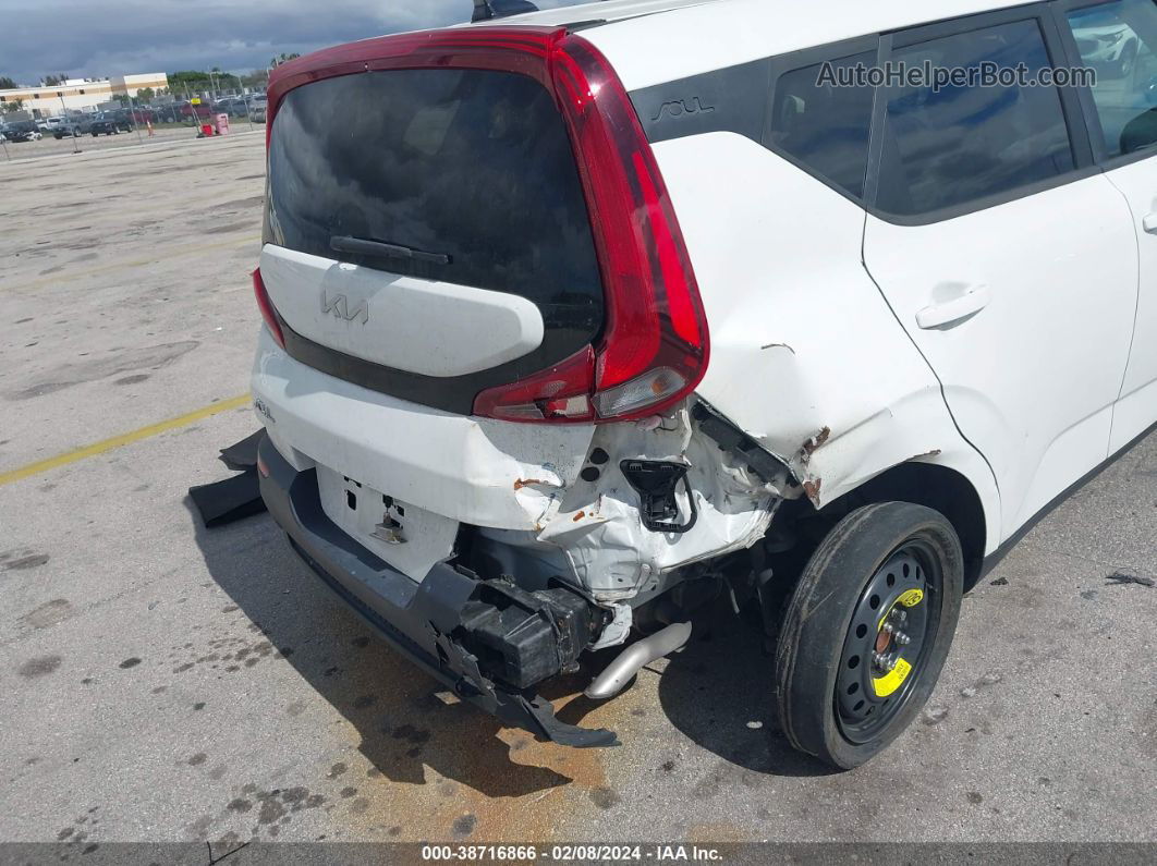 2022 Kia Soul Lx White vin: KNDJ23AU1N7150280