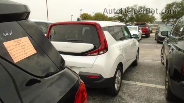 2022 Kia Soul Lx White vin: KNDJ23AU1N7166060