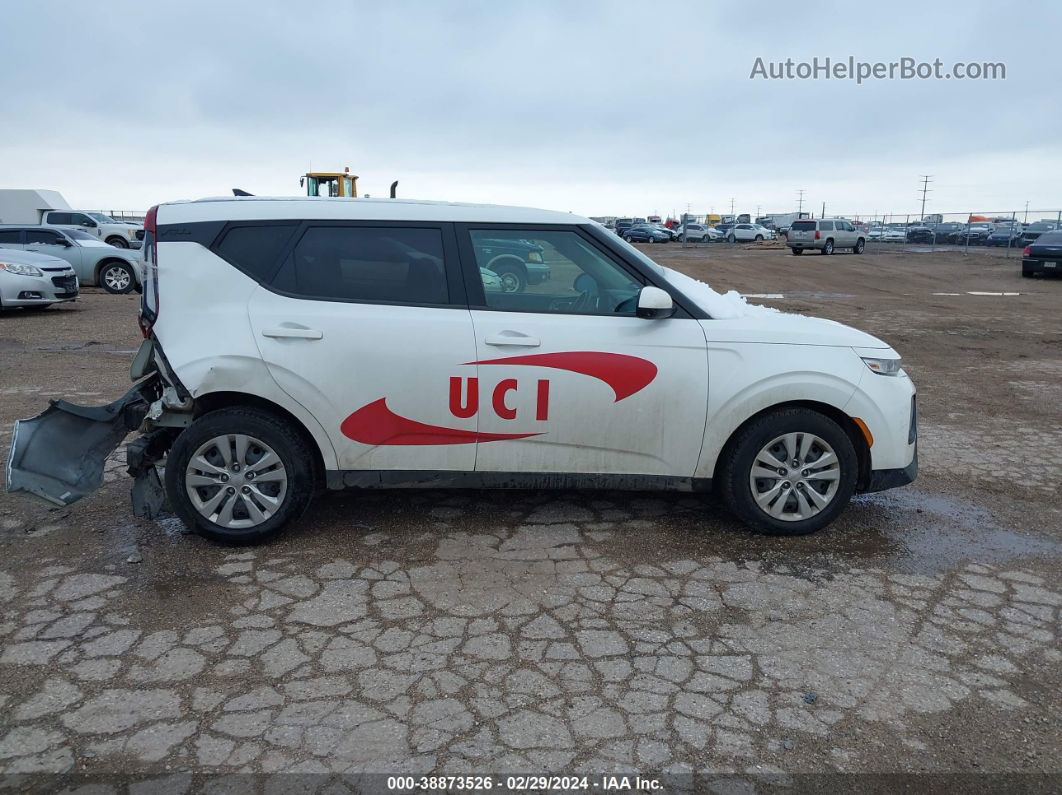 2022 Kia Soul Lx Белый vin: KNDJ23AU1N7798203