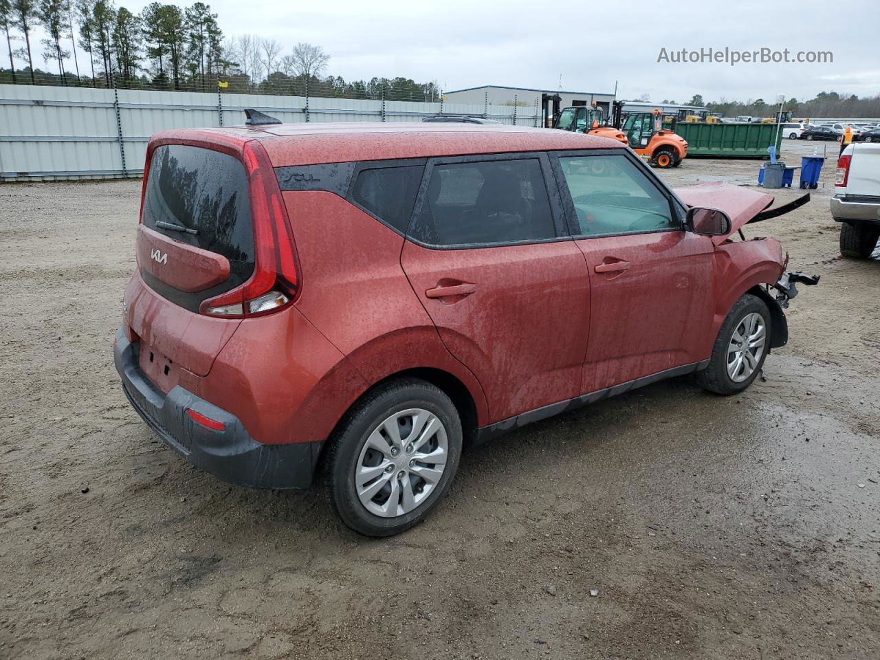 2022 Kia Soul Lx Orange vin: KNDJ23AU1N7801293