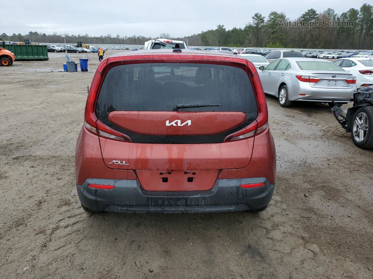 2022 Kia Soul Lx Orange vin: KNDJ23AU1N7801293