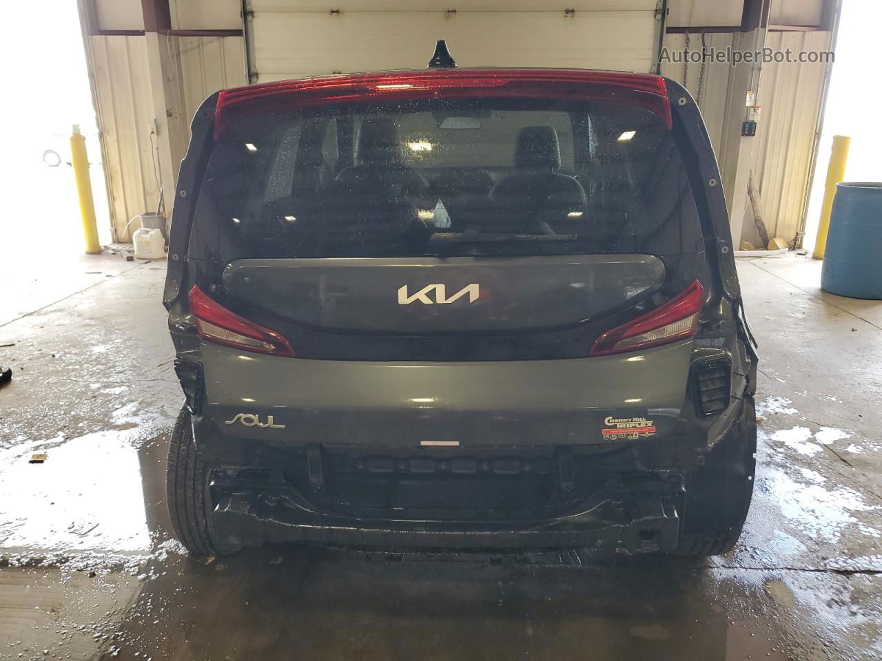 2022 Kia Soul Lx Gray vin: KNDJ23AU1N7811399