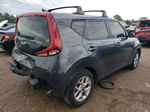 2022 Kia Soul Lx Gray vin: KNDJ23AU1N7832771