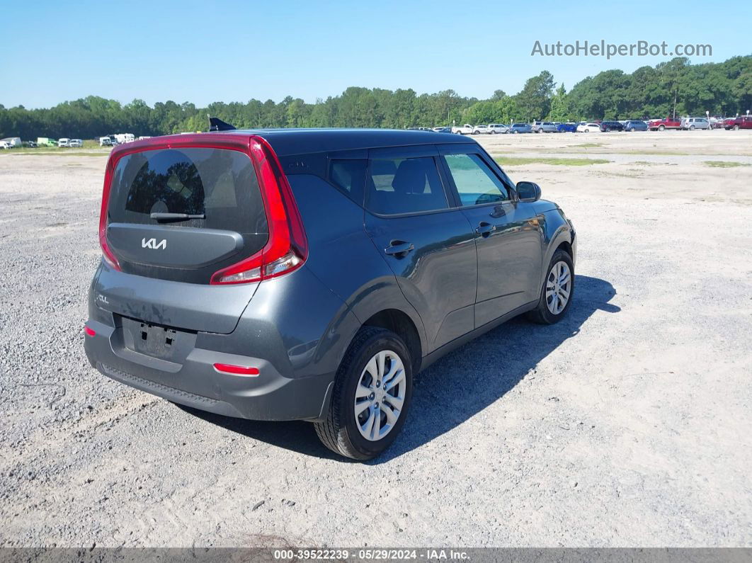 2022 Kia Soul Lx Gray vin: KNDJ23AU1N7836464